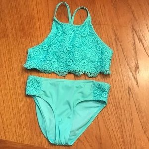 Girls bikini with lace